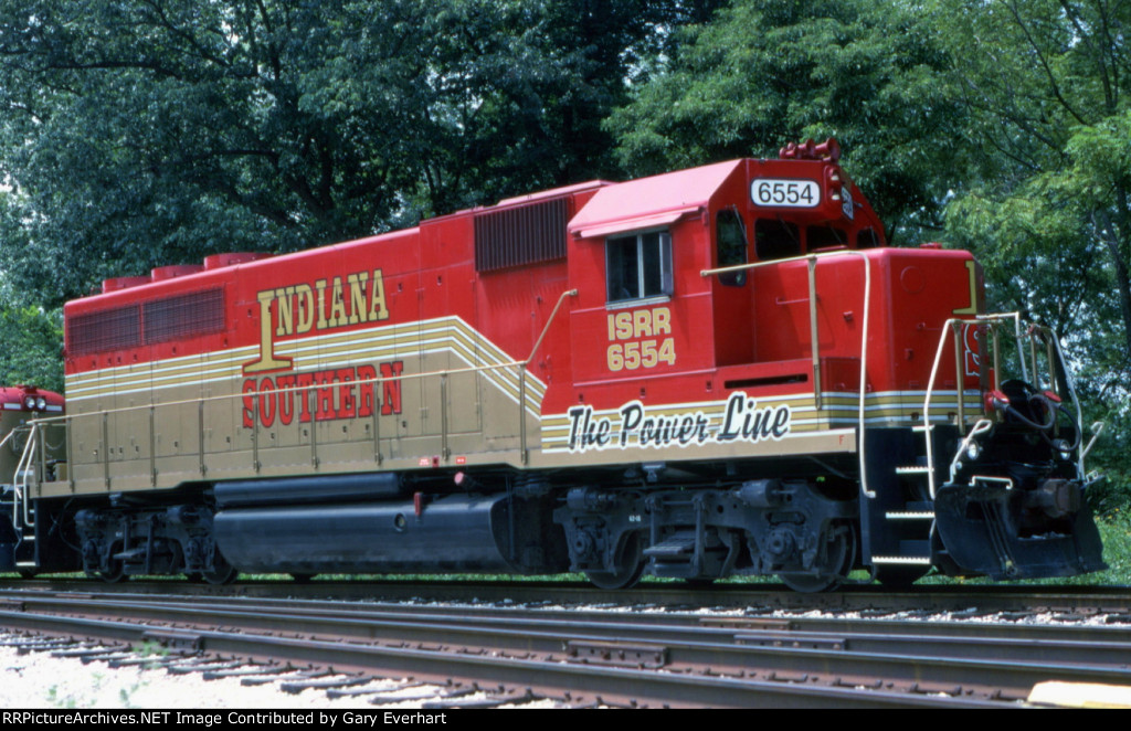 ISRR GP40 #6554 - Indiana Southern RR